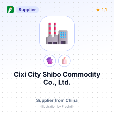 Cixi City Shibo Commodity Co., Ltd. – summary card, no photo uploaded yet