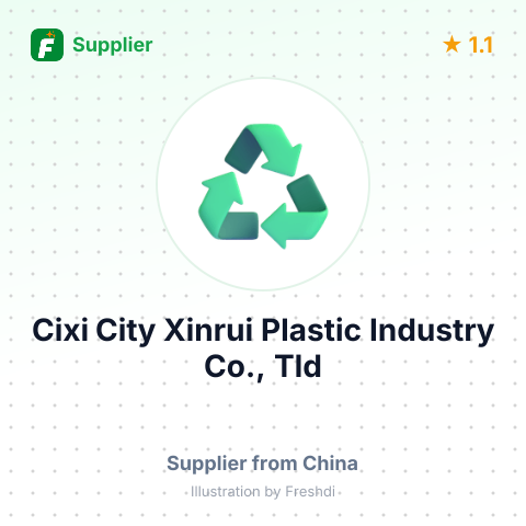 Cixi City Xinrui Plastic Industry Co., Tld – summary card, no photo uploaded yet