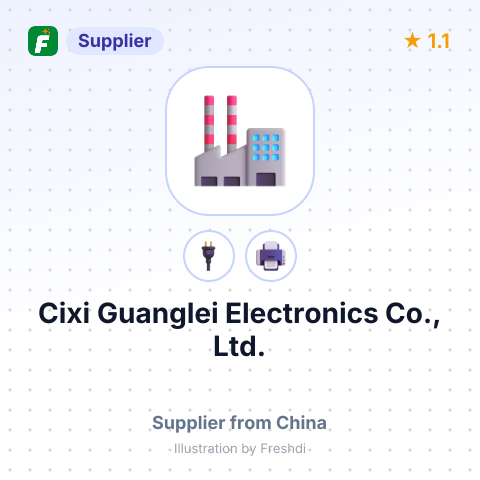 Cixi Guanglei Electronics Co., Ltd. – summary card, no photo uploaded yet
