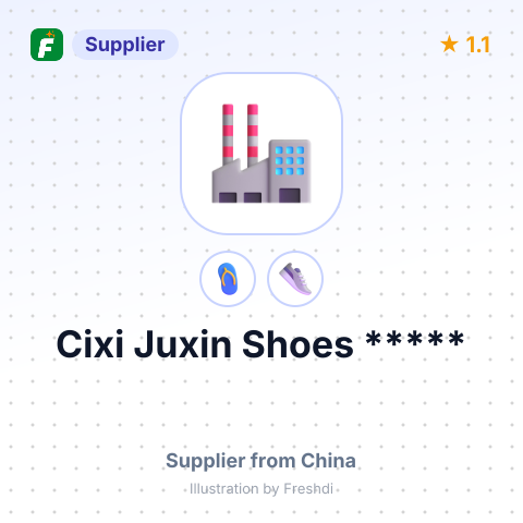 Cixi Juxin Shoes ***** – summary card, no photo uploaded yet