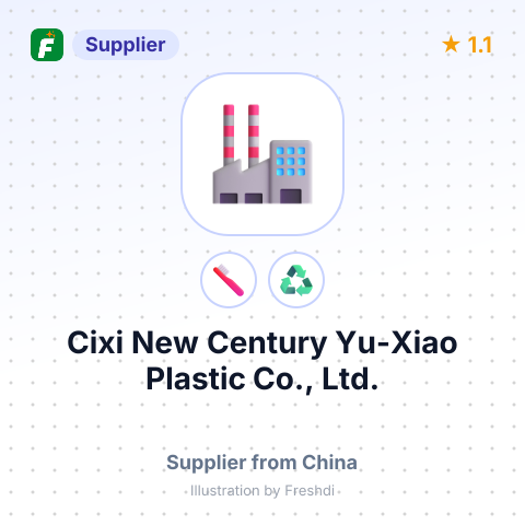 Cixi New Century Yu-Xiao Plastic Co., Ltd. – summary card, no photo uploaded yet
