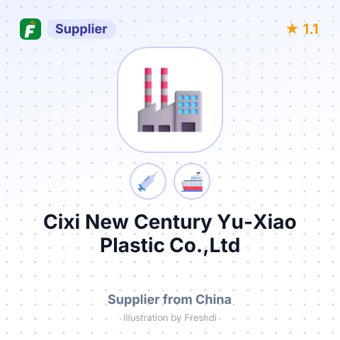 Cixi New Century Yu-Xiao Plastic Co.,Ltd – summary card, no photo uploaded yet