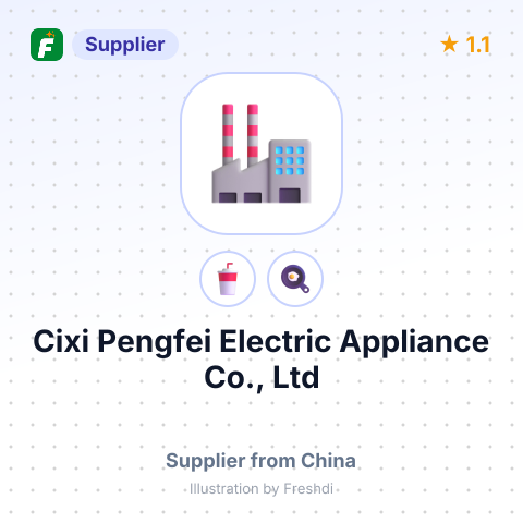 Cixi Pengfei Electric Appliance Co., Ltd – summary card, no photo uploaded yet