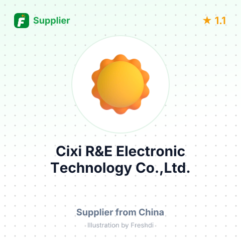 Cixi R&E Electronic Technology Co.,Ltd. – summary card, no photo uploaded yet