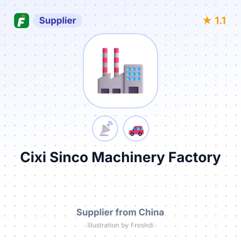 Cixi Sinco Machinery Factory – summary card, no photo uploaded yet