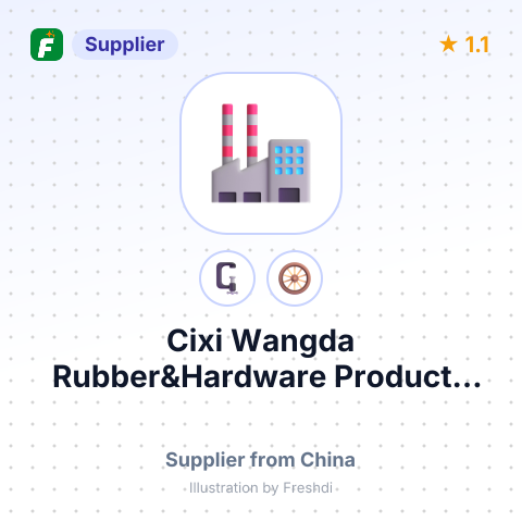 Cixi Wangda Rubber&Hardware Products Factory – summary card, no photo uploaded yet