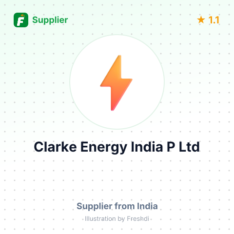 Clarke Energy India P Ltd – summary card, no photo uploaded yet