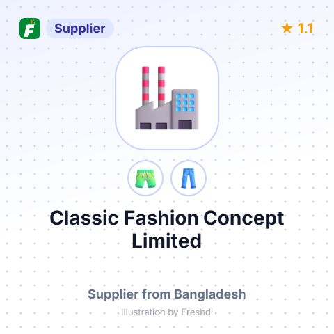 Classic Fashion Concept Limited – summary card, no photo uploaded yet