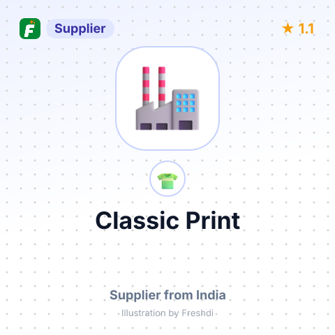 Classic Print – summary card, no photo uploaded yet