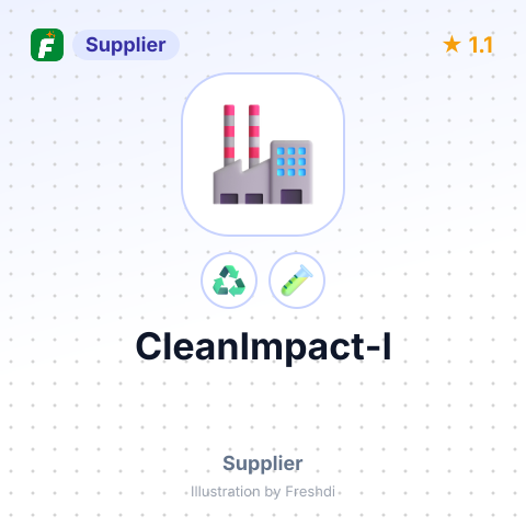 CleanImpact-l – summary card, no photo uploaded yet