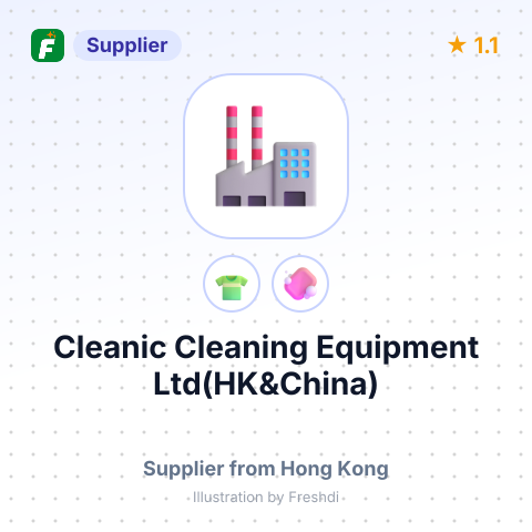 Cleanic Cleaning Equipment Ltd(HK&China) – summary card, no photo uploaded yet