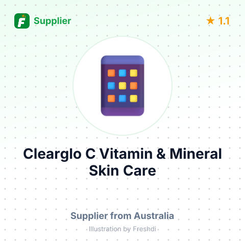 Clearglo C Vitamin & Mineral Skin Care – summary card, no photo uploaded yet
