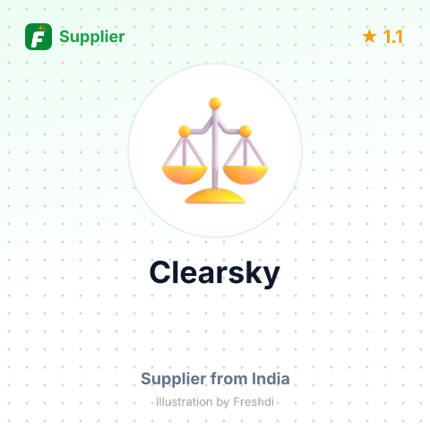 Clearsky  – summary card, no photo uploaded yet