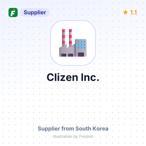 Clizen Inc. – summary card, no photo uploaded yet