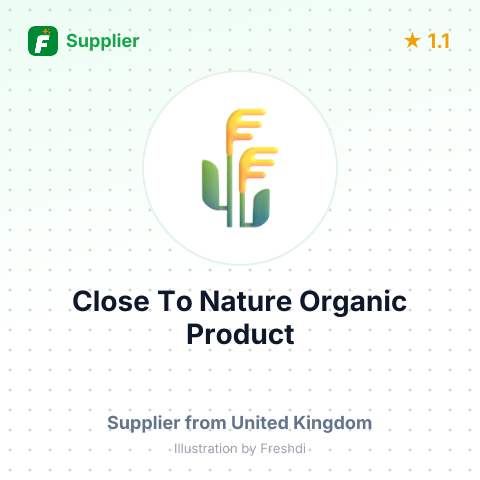 Close To Nature Organic Product  – summary card, no photo uploaded yet