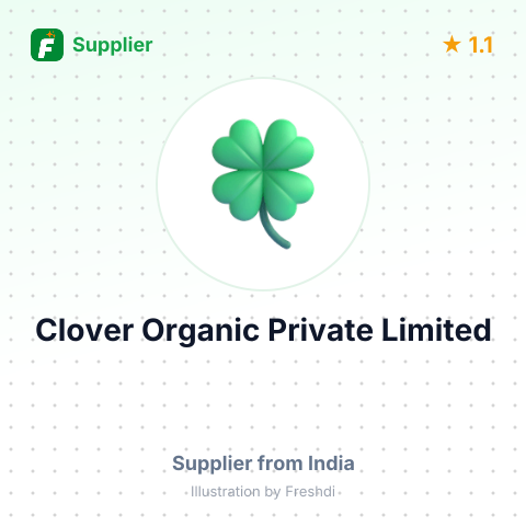 Clover Organic Private Limited  – summary card, no photo uploaded yet
