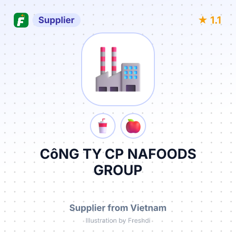 CôNG TY CP NAFOODS GROUP – summary card, no photo uploaded yet