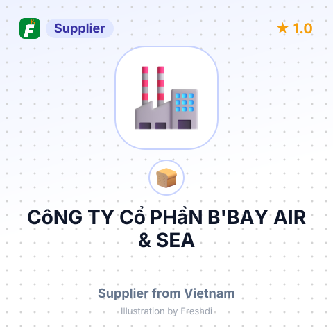 CôNG TY Cổ PHầN B'BAY AIR & SEA – summary card, no photo uploaded yet