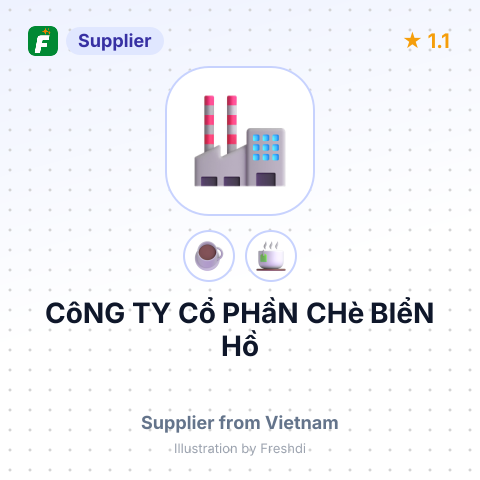 CôNG TY Cổ PHầN CHè BIểN Hồ – summary card, no photo uploaded yet