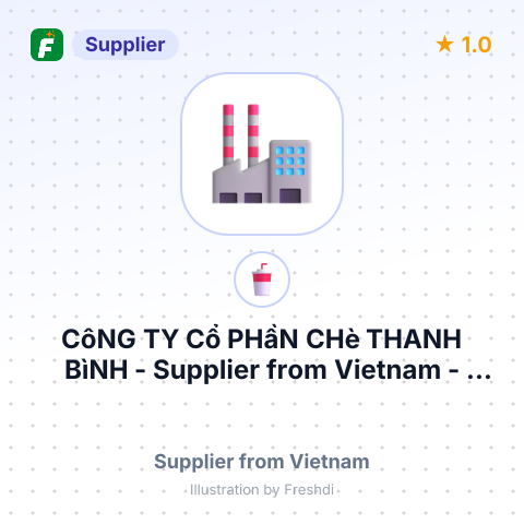 CôNG TY Cổ PHầN CHè THANH BìNH – summary card, no photo uploaded yet