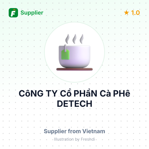 CôNG TY Cổ PHầN Cà PHê DETECH – summary card, no photo uploaded yet