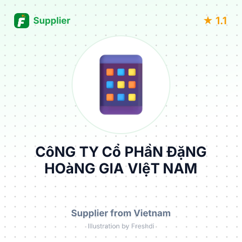 CôNG TY Cổ PHầN ĐặNG HOàNG GIA VIệT NAM – summary card, no photo uploaded yet