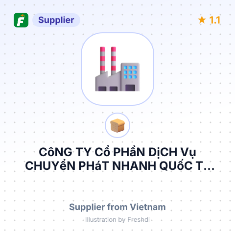 CôNG TY Cổ PHầN DịCH Vụ CHUYểN PHáT NHANH QUốC Tế ABM – summary card, no photo uploaded yet