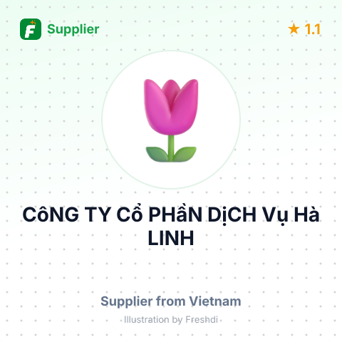 CôNG TY Cổ PHầN DịCH Vụ Hà LINH – summary card, no photo uploaded yet