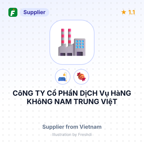 CôNG TY Cổ PHầN DịCH Vụ HàNG KHôNG NAM TRUNG VIệT – summary card, no photo uploaded yet