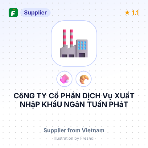 CôNG TY Cổ PHầN DịCH Vụ XUấT NHậP KHẩU NGâN TUấN PHáT – summary card, no photo uploaded yet