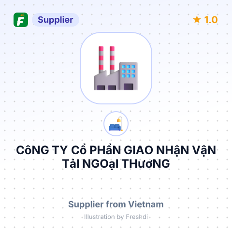 CôNG TY Cổ PHầN GIAO NHậN VậN TảI NGOạI THươNG – summary card, no photo uploaded yet