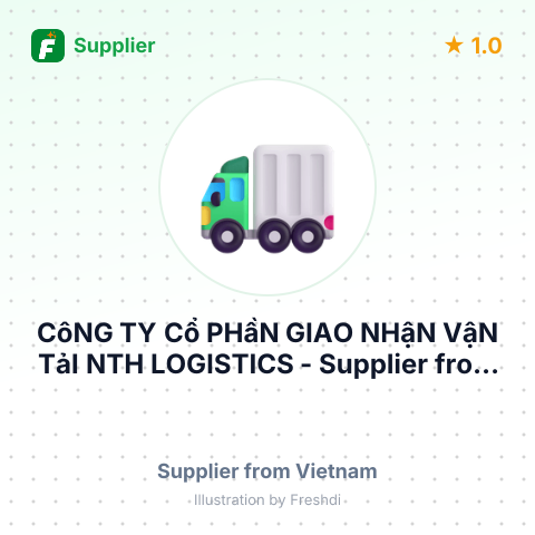 CôNG TY Cổ PHầN GIAO NHậN VậN TảI NTH LOGISTICS – summary card, no photo uploaded yet