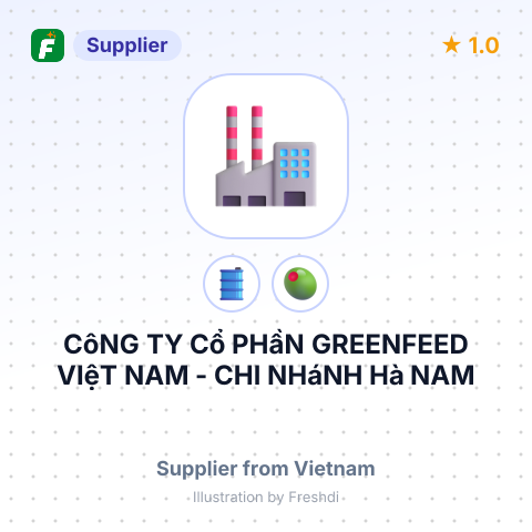 CôNG TY Cổ PHầN GREENFEED VIệT NAM - CHI NHáNH Hà NAM – summary card, no photo uploaded yet