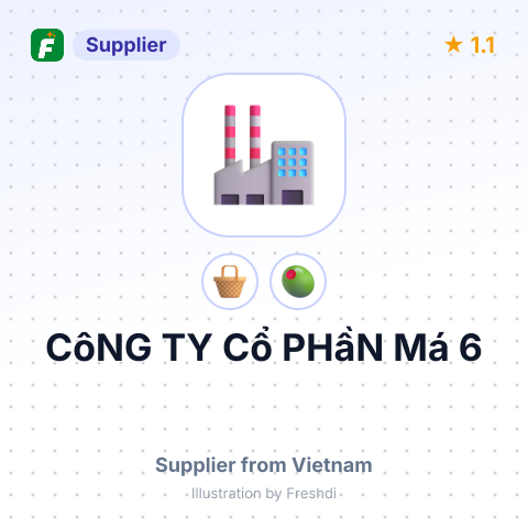 CôNG TY Cổ PHầN Má 6 – summary card, no photo uploaded yet