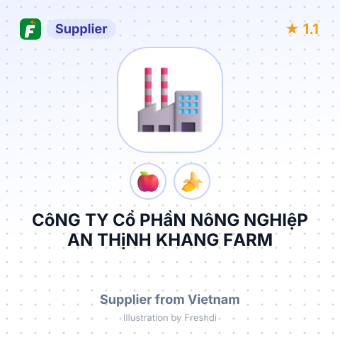 CôNG TY Cổ PHầN NôNG NGHIệP AN THịNH KHANG FARM – summary card, no photo uploaded yet