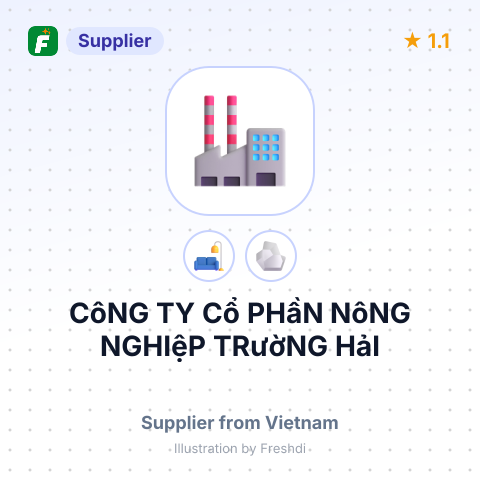 CôNG TY Cổ PHầN NôNG NGHIệP TRườNG HảI – summary card, no photo uploaded yet