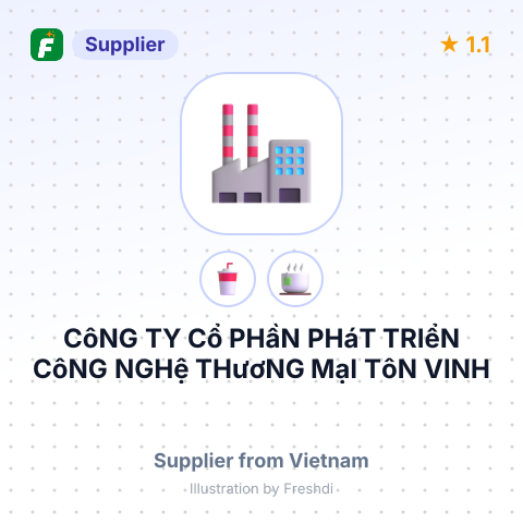 CôNG TY Cổ PHầN PHáT TRIểN CôNG NGHệ THươNG MạI TôN VINH – summary card, no photo uploaded yet