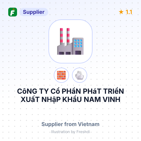 CôNG TY Cổ PHầN PHáT TRIểN XUấT NHậP KHẩU NAM VINH – summary card, no photo uploaded yet