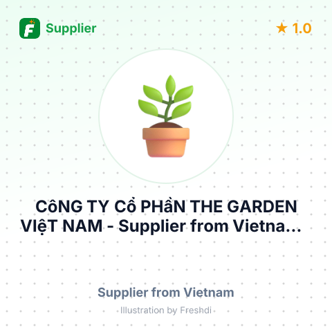 CôNG TY Cổ PHầN THE GARDEN VIệT NAM – summary card, no photo uploaded yet