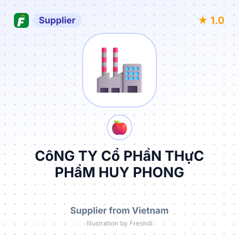 CôNG TY Cổ PHầN THựC PHẩM HUY PHONG – summary card, no photo uploaded yet