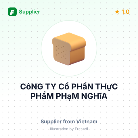CôNG TY Cổ PHầN THựC PHẩM PHạM NGHĩA – summary card, no photo uploaded yet