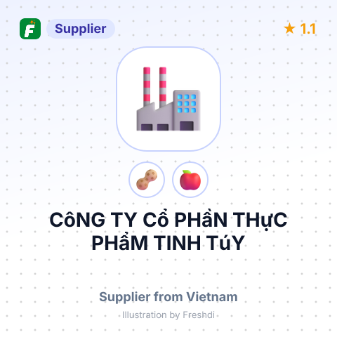 CôNG TY Cổ PHầN THựC PHẩM TINH TúY – summary card, no photo uploaded yet