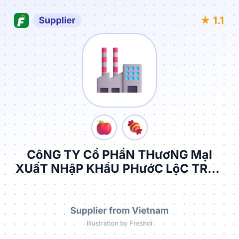 CôNG TY Cổ PHầN THươNG MạI XUấT NHậP KHẩU PHướC LộC TRâN CHâU – summary card, no photo uploaded yet