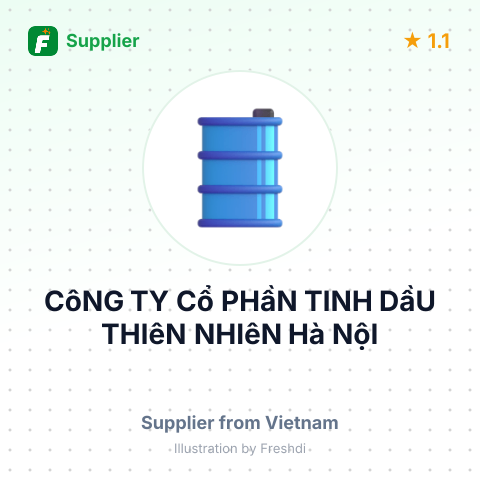 CôNG TY Cổ PHầN TINH DầU THIêN NHIêN Hà NộI – summary card, no photo uploaded yet