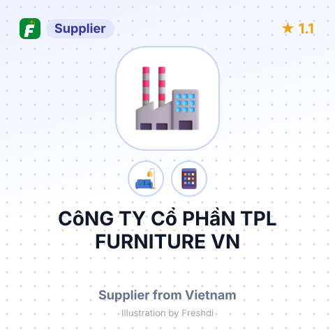 CôNG TY Cổ PHầN TPL FURNITURE VN – summary card, no photo uploaded yet