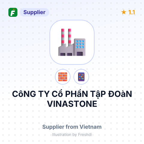 CôNG TY Cổ PHầN TậP ĐOàN VINASTONE – summary card, no photo uploaded yet