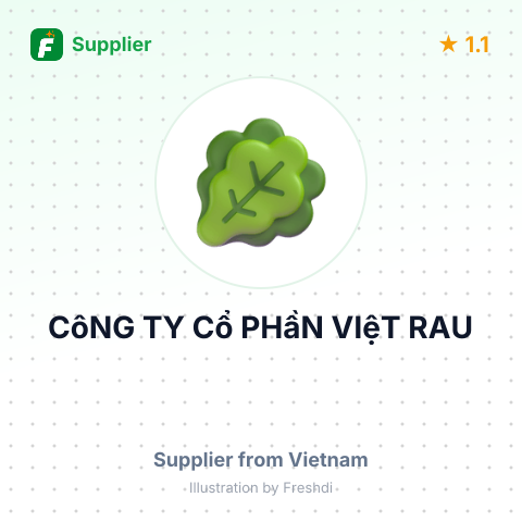 CôNG TY Cổ PHầN VIệT RAU – summary card, no photo uploaded yet