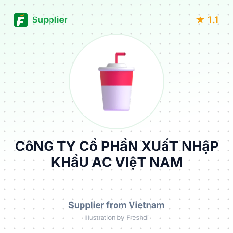 CôNG TY Cổ PHầN XUấT NHậP KHẩU AC VIệT NAM – summary card, no photo uploaded yet