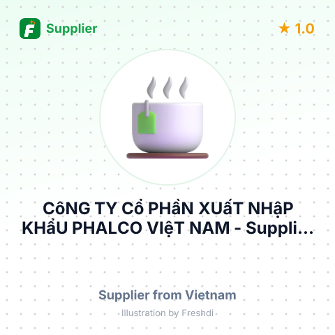 CôNG TY Cổ PHầN XUấT NHậP KHẩU PHALCO VIệT NAM – summary card, no photo uploaded yet