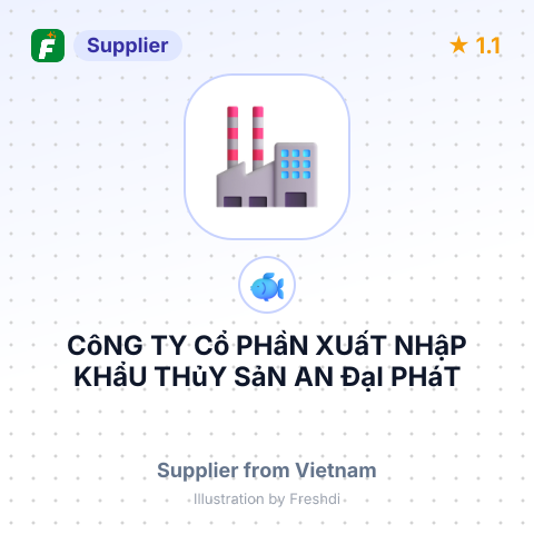 CôNG TY Cổ PHầN XUấT NHậP KHẩU THủY SảN AN ĐạI PHáT – summary card, no photo uploaded yet